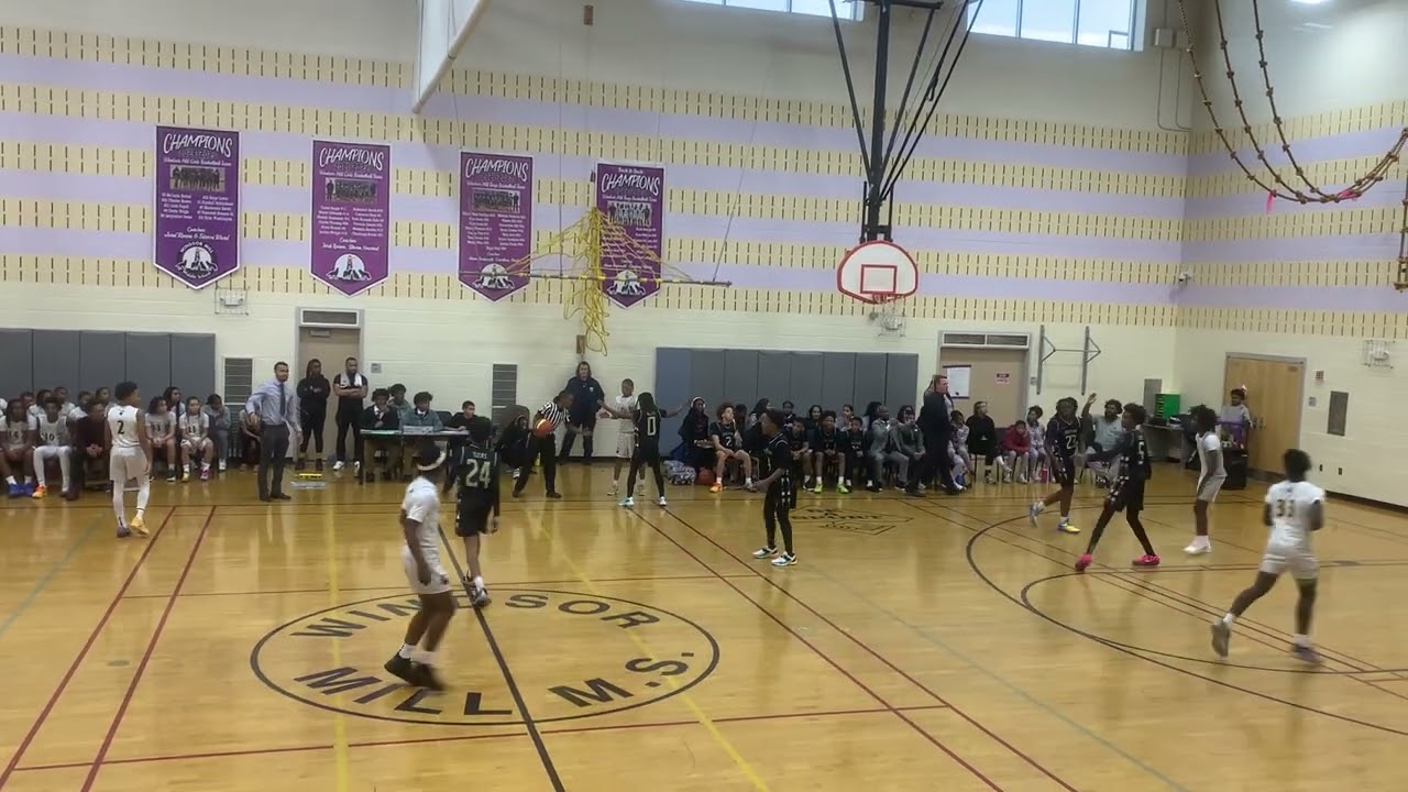 ( 1st Half ) Deer Park Magnet Middle VS Windsor Mill ( Middle School Basketball )