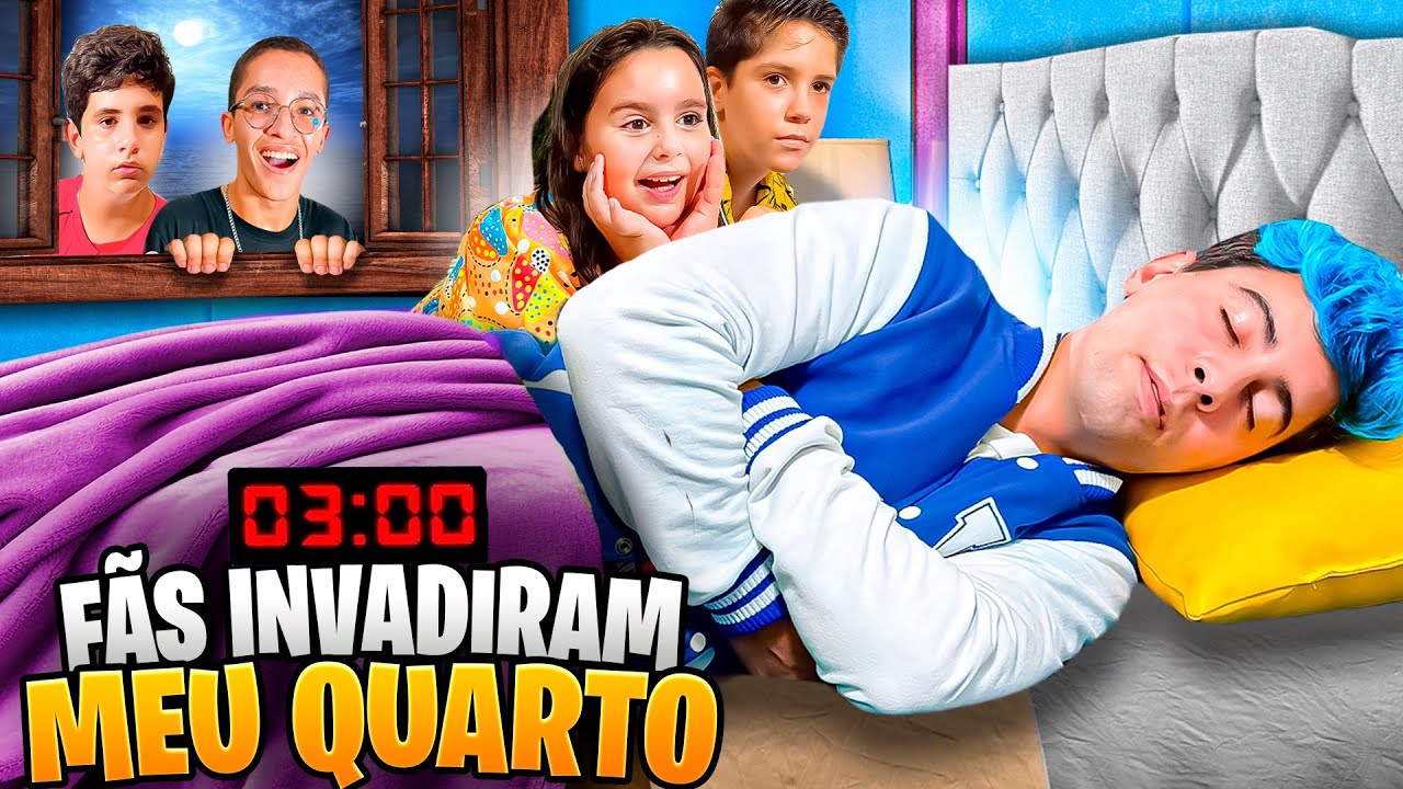 VÁRIOS FÃS INVADIRAM A MANSÃO DO VINIBUG E PASSARAM O DIA!! DEU MUITO RUIM!!