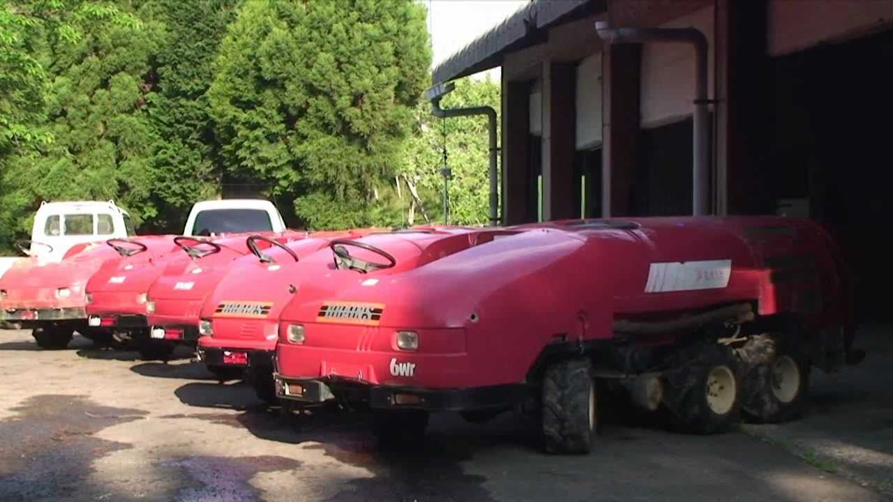 九重豊水園　散布作業