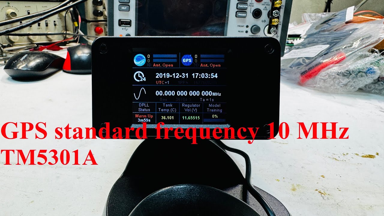 Стандарт частоты 10 МГц GPS standard frequency......TM5301A