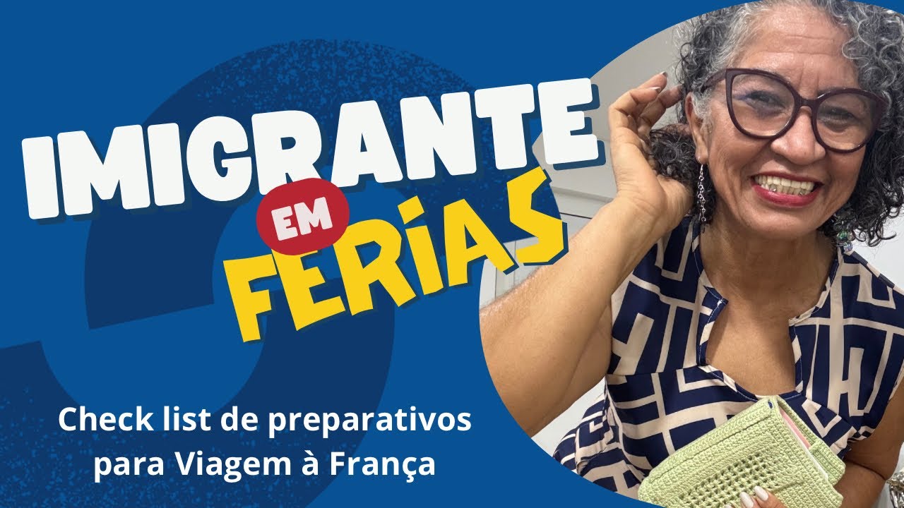 Preparativos para Férias: Imigrante que Realiza o Sonho de Estar com a Família.