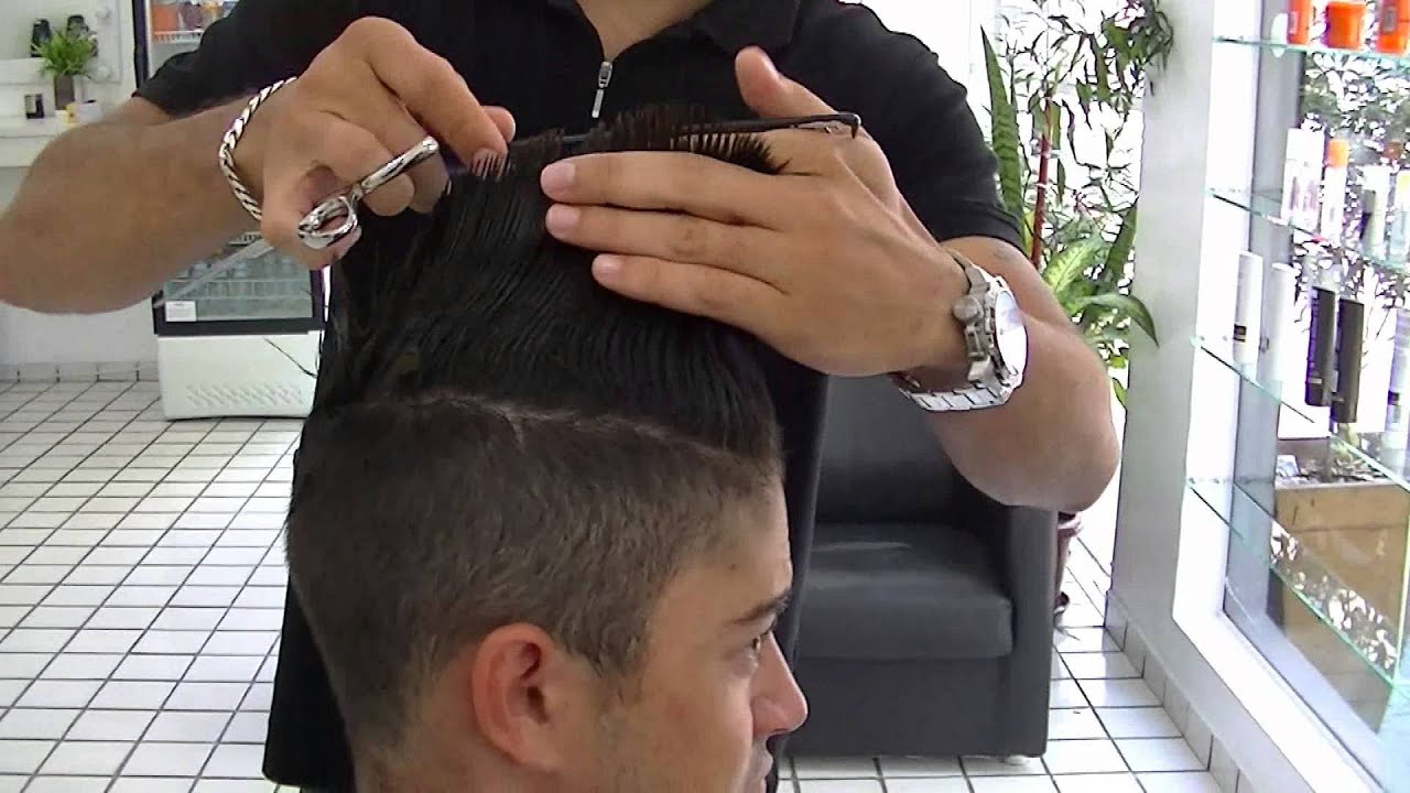 Andyhairtv - Gusttavo Lima corte masculino com plastica nos fios