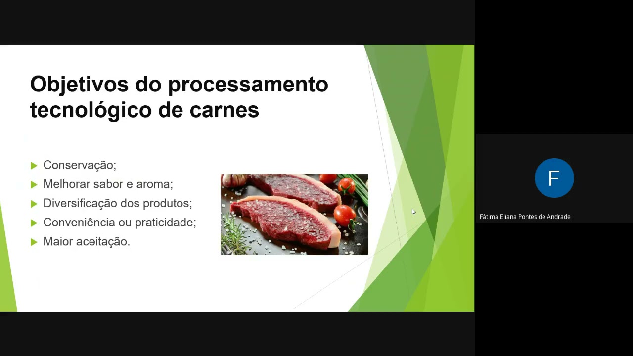 Aula 1  Tecnologia de Carnes, Pescados e Ovos
