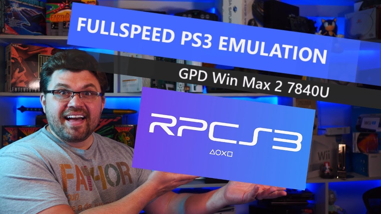 FINALLY! FULL Speed PS3 Emulation on a HANDHELD! - GPD Win Max 2 AMD 7840U