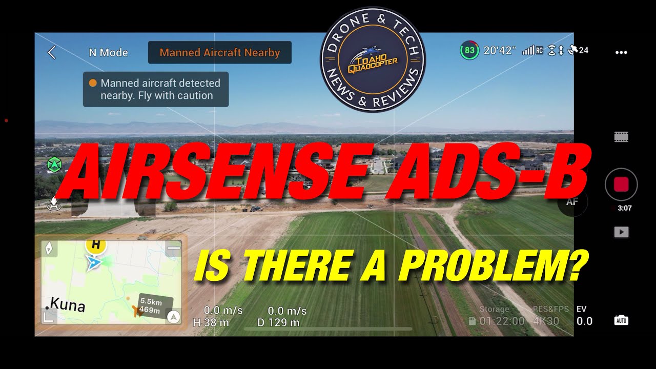 DJI Mavic 3 vs DJI Air 2S - AirSense ADS B - Is There A Problem?