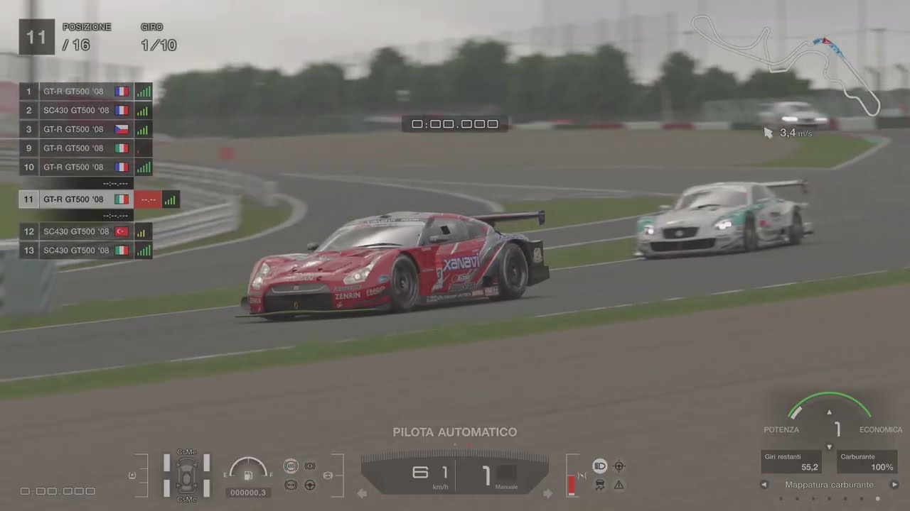 Gran Turismo 7 gara online suzuka gr2
