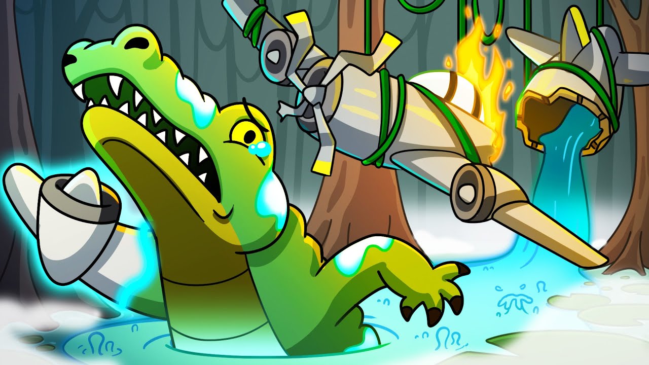 The DARK ORIGIN of BOMBARDIRO CROCODILO... (Cartoon Animation)