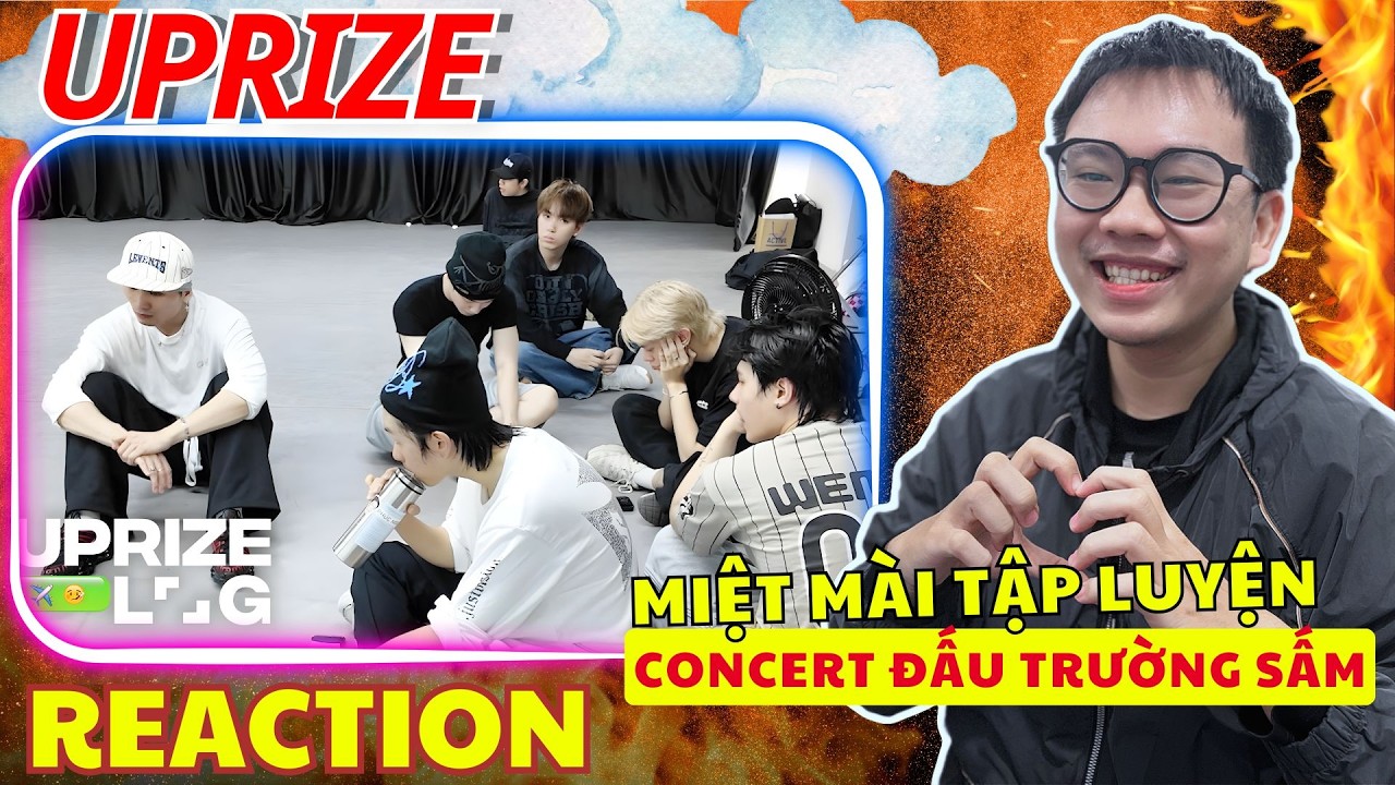 (REACTION) UPRIZE LOG | BACK-TO-BACK CONCERTS | Miệt mài tập luyện cho Concert Đấu trường Sấm