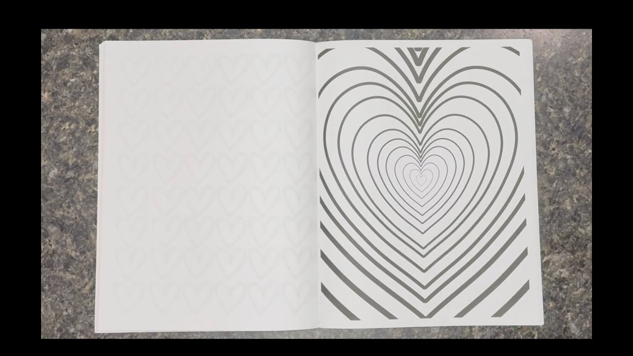 Colour with Me: Satisfying Designs | Expanding Heart #2sday