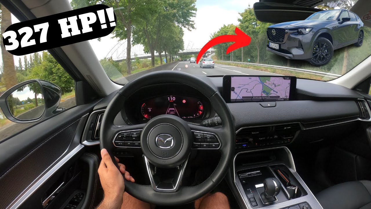 New Mazda CX-60 Hybrid 2023 TEST DRIVE (327hp!)