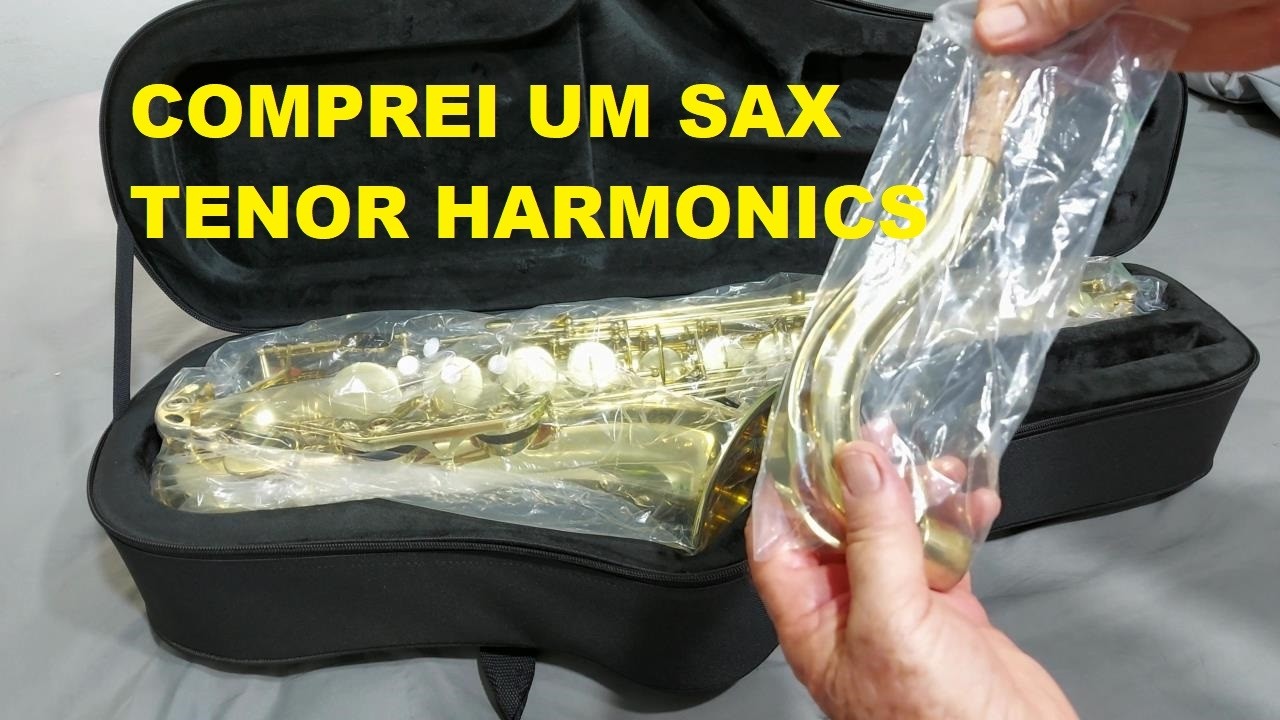 COMPREI UM SAX TENOR HARMONICS