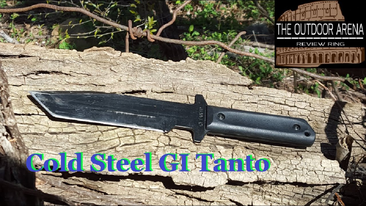 Cold Steel GI Tanto appears in The Outdoor Arena