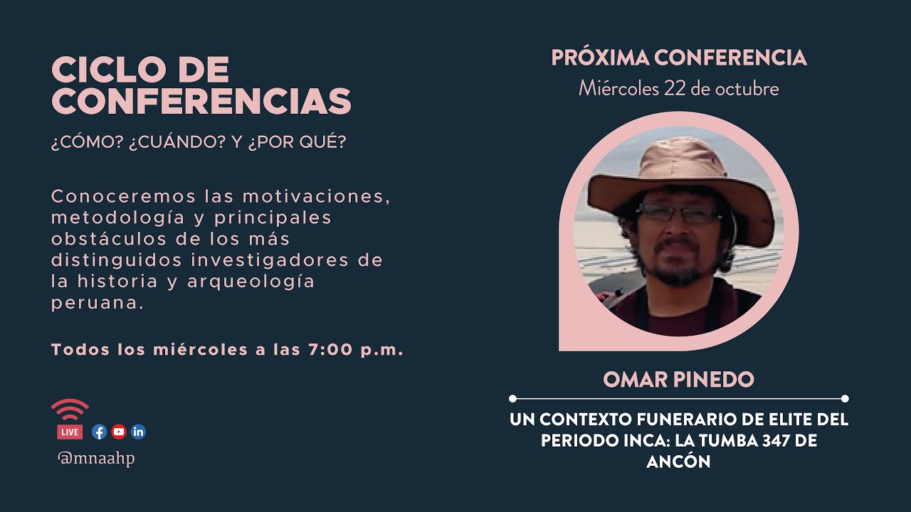 Ciclo de Conferencias, ¿Cómo? ¿Cuándo?  y ¿Por qué?