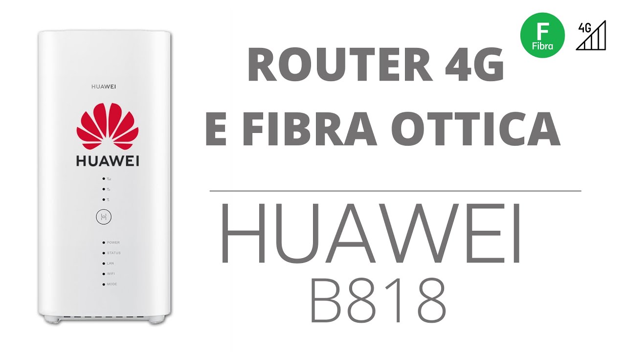 ♥️ Huawei B818, il miglior router 4G che abbia mai provato