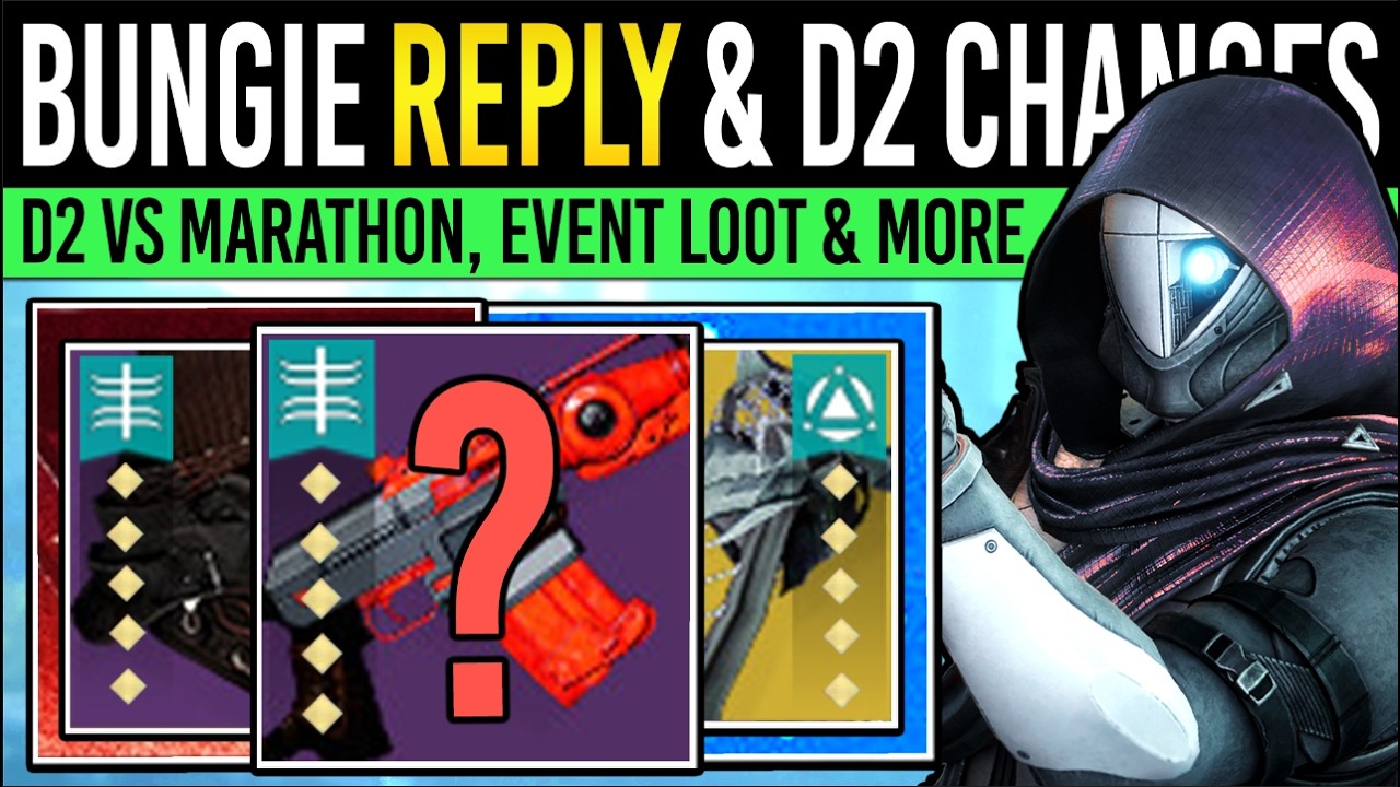 Bungie RESPONDS about D2 vs Marathon, Loot Problems, New June Changes & Calendar | Destiny 2