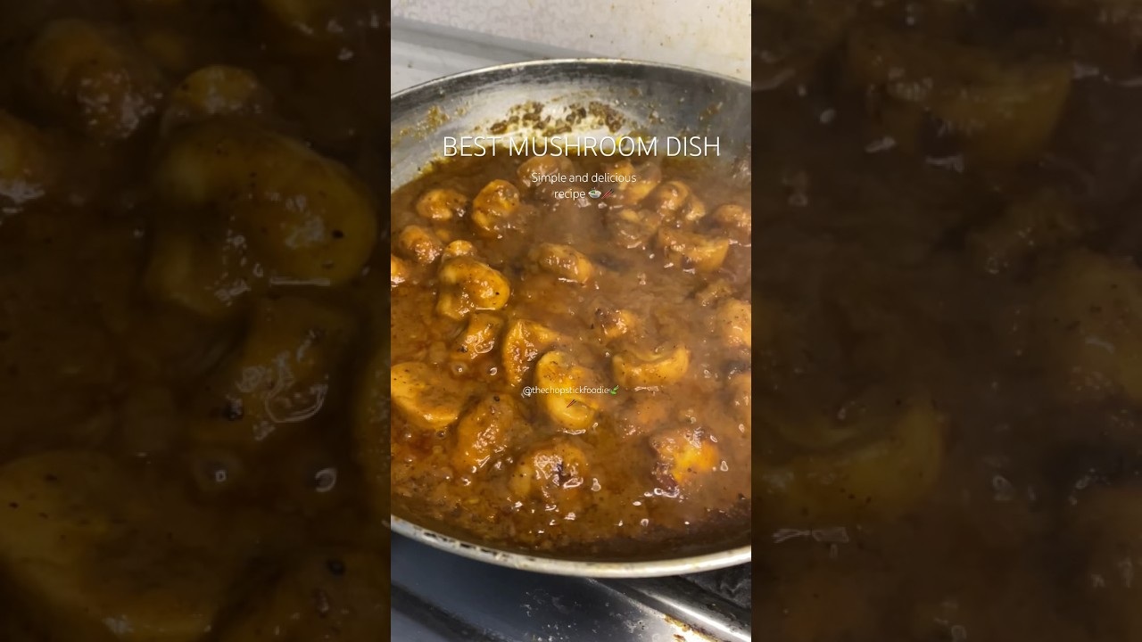 BEST MUSHROOM RECIPE. North Indian style mushroom curry.