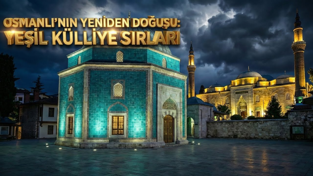 Bursa Yeşil Türbe'de Kimler Yatıyor? | Yeşil Camii Tarihi ve Mimari Dehası #Bursa 