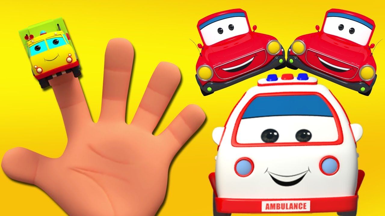 Tiện vận tải ngón tay gia đình | gia đình ngón tay | Learn Transport | Transport Finger Family