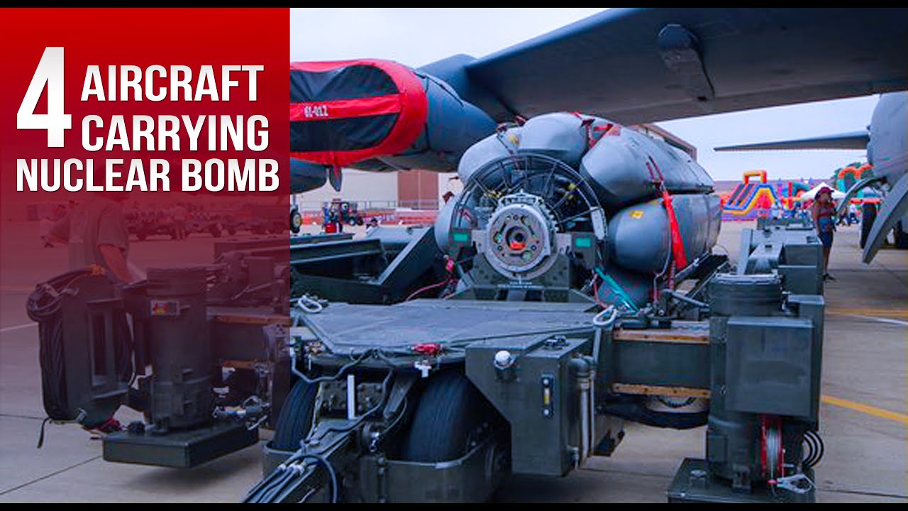 These are the 4 most feared nuclear bomb carrying aircraft ever made in the world