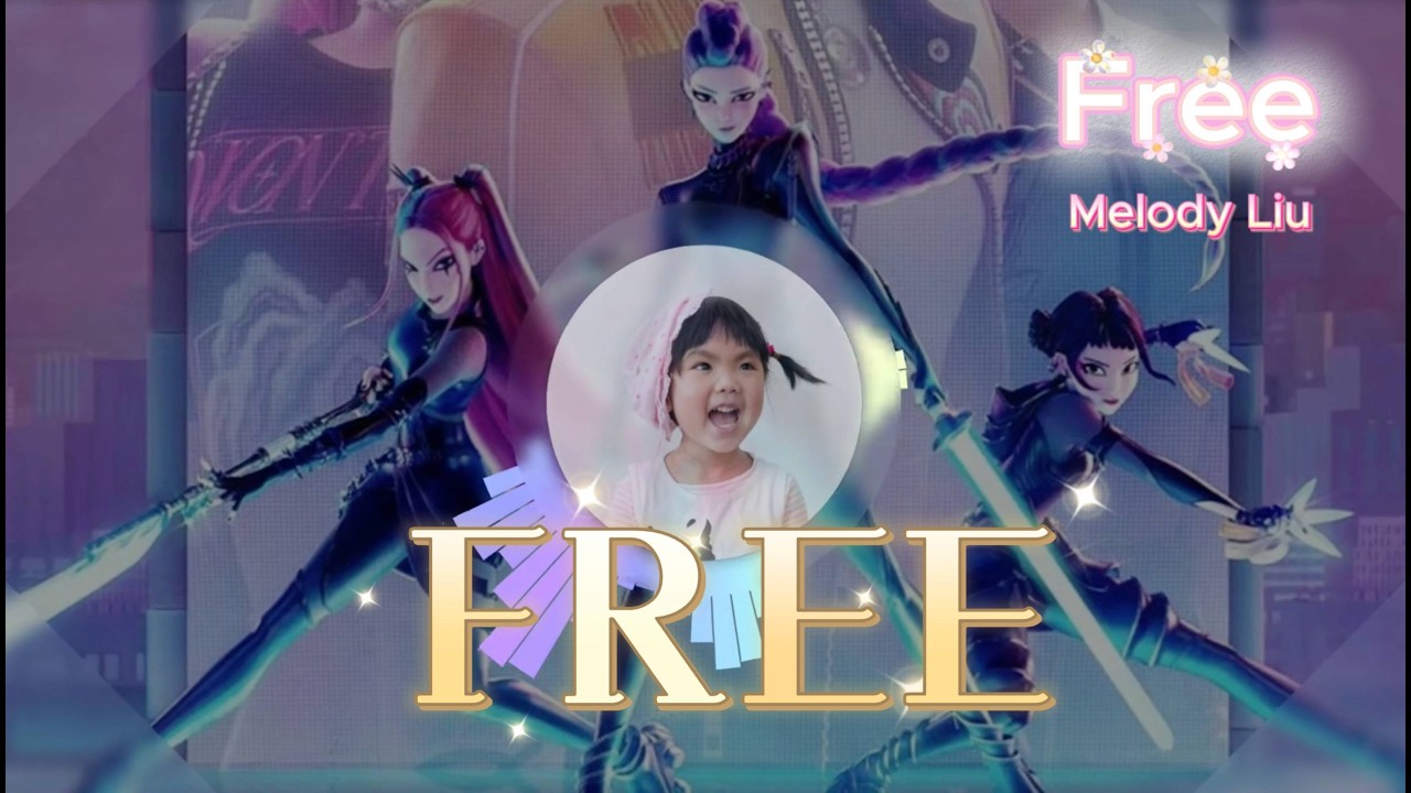&ldquo;&lsquo;Free,&rsquo; but by a 6-Year-Old! ✨ Melody&lsquo;s Heartfelt Cover (K-Pop Demon Hunter)&rdquo;