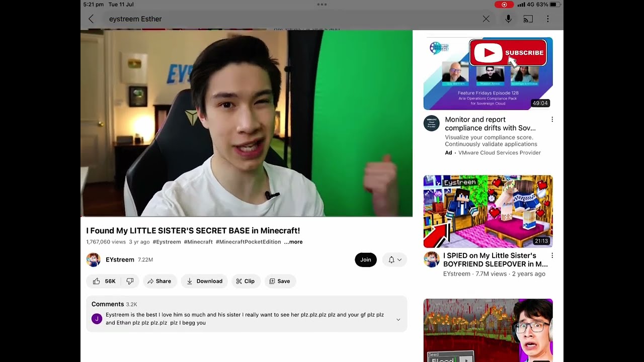 CRAFTSPERT FACE REVEAL also this is the real me I lost my password to my old channel