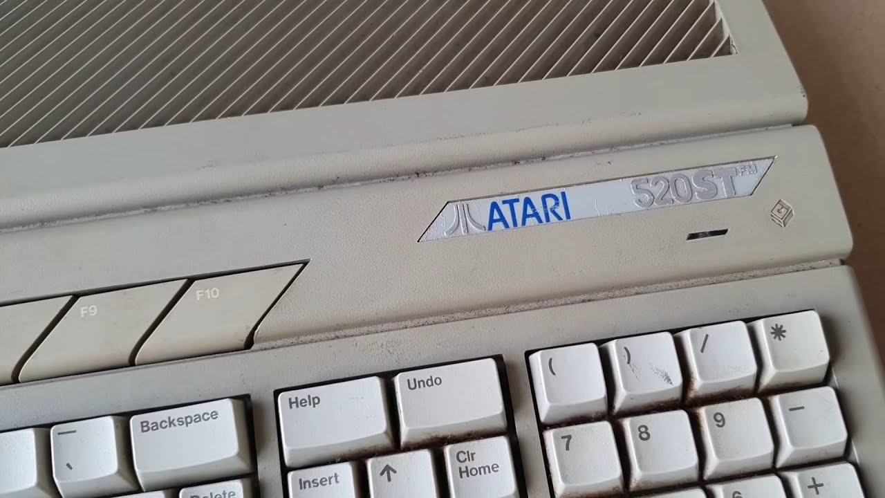 Test Komputera ATARI 520 STFM z targu rupieci