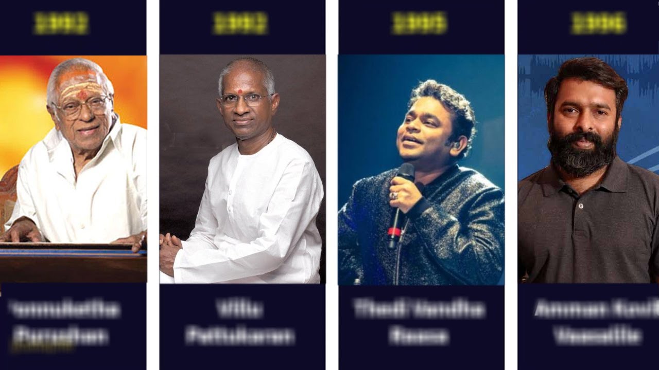 List of Tamil Music Directors |  MS Viswanathan | Ilaiyaraja | AR Rahman