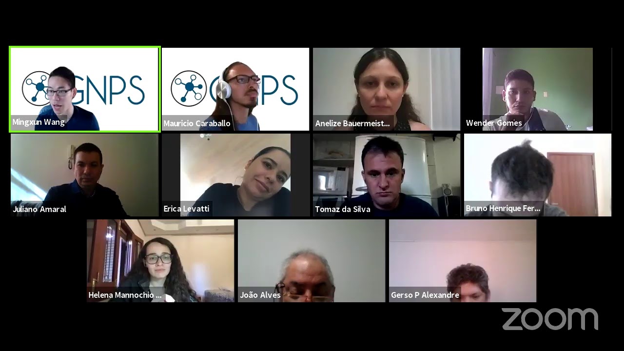 GNPS Classical Networking Workshop in Portuguese