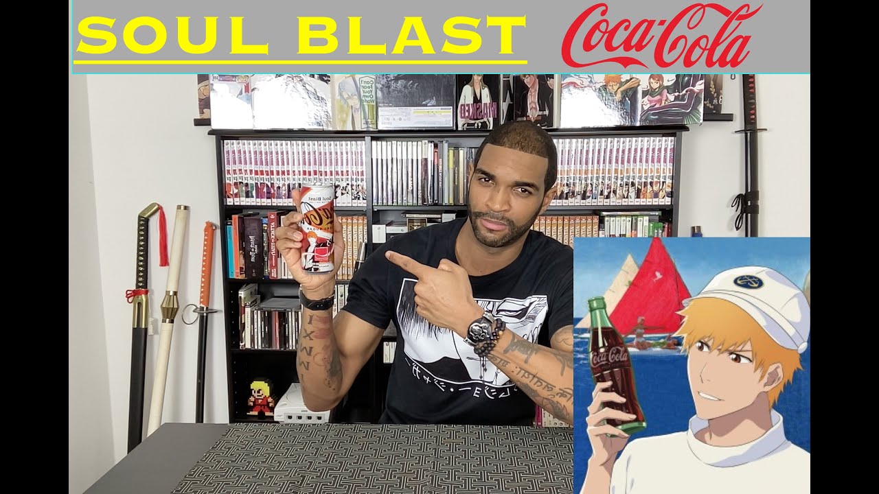 Bleach Soul Blast Coca-Cola taste test!🤯