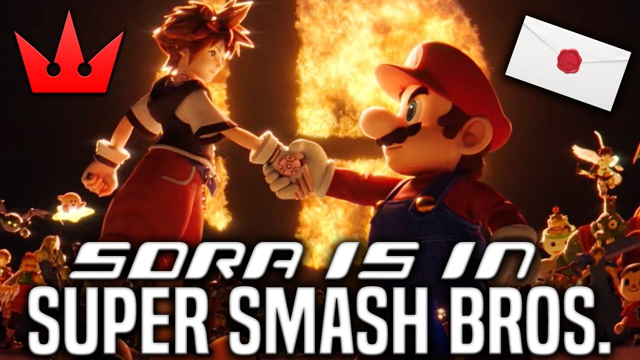 Sora Has FINALLY Made it into Super Smash Bros.