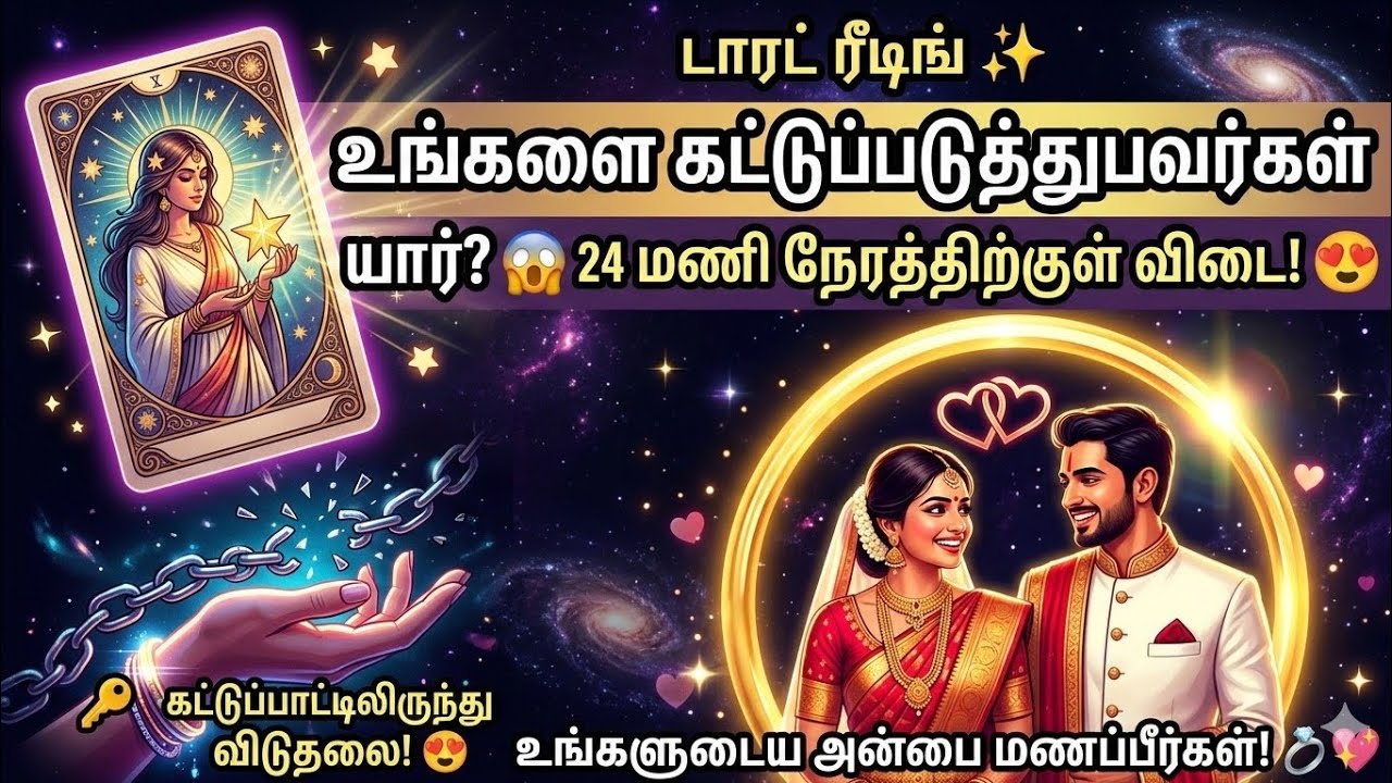 🧿 | உங்களை கட்டுப்படுத்துபவர்கள் யார்? 😱 24 மணி நேரத்திற்குள் விடை! 😍🔑