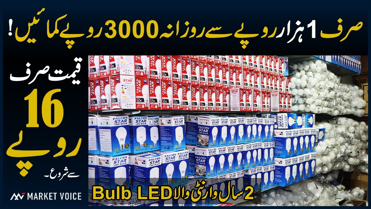 Shah Alam Market ka Secret | LED Business Idea 2025