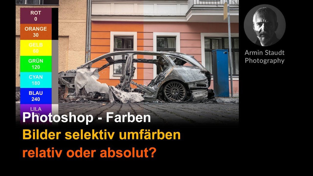 Photoshop - Farben: Bilder selektiv umfärben - relativ oder absolut?