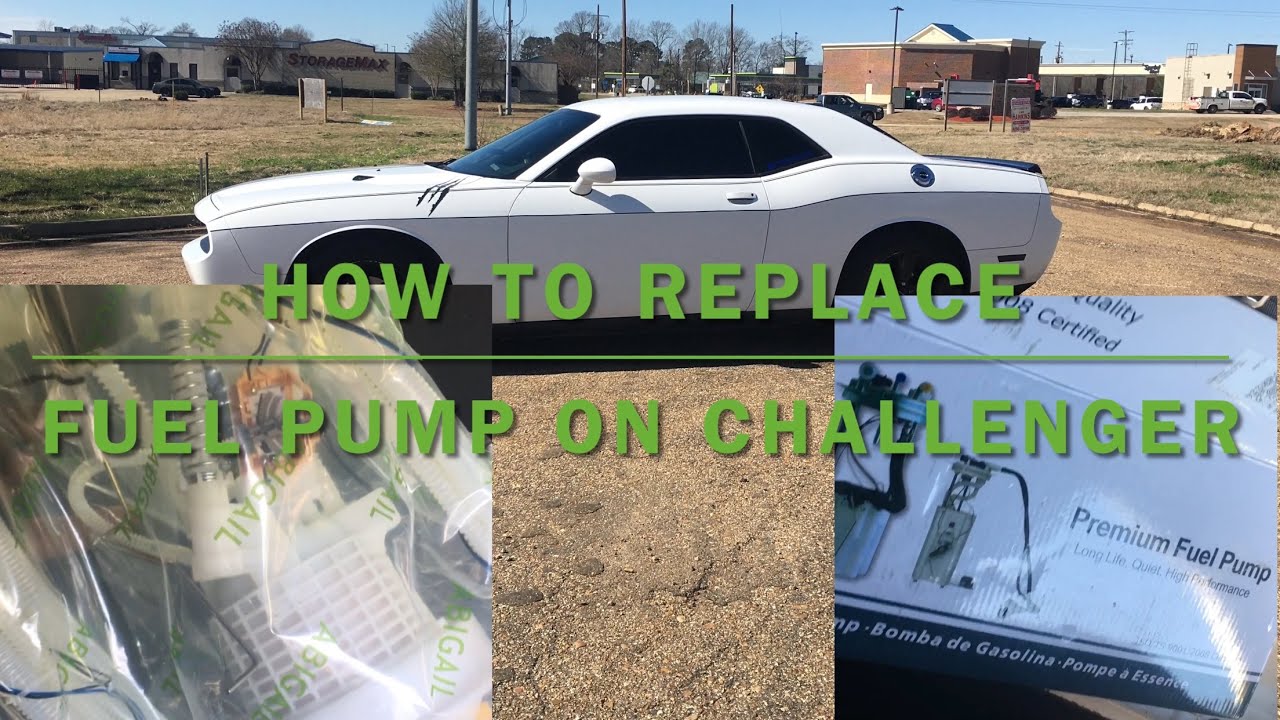 How To Replace Fuel Pump On Challenger!!