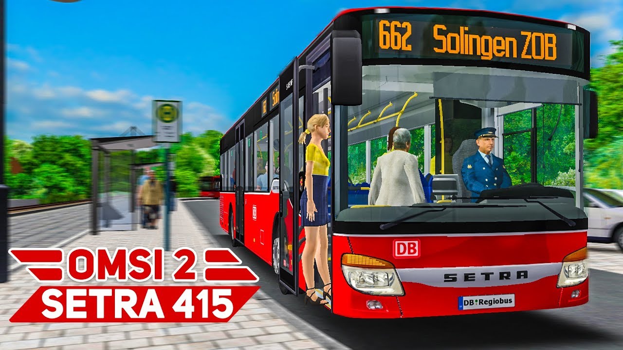 OMSI 2: Mit dem SETRA 415 NF unterwegs in Liestal V2 #1: Enge Kurven in Liestal! | BUS-SIMULATOR