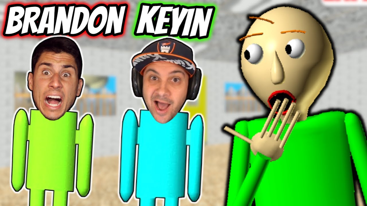 МНОГОПОЛЬЗОВАТЕЛЬСКАЯ ИГРА BALDI'S BASICS с Kindly Keyin!