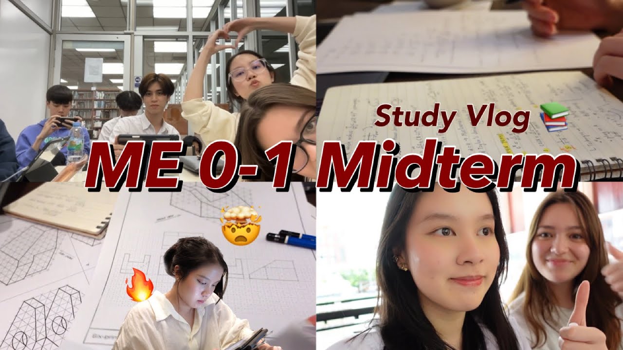 เด็กวิศวะจุฬา VS ข้อสอบมิดเทอม!🤯| Midterm Exam Week, New MacBook, Study | Ingkykkm