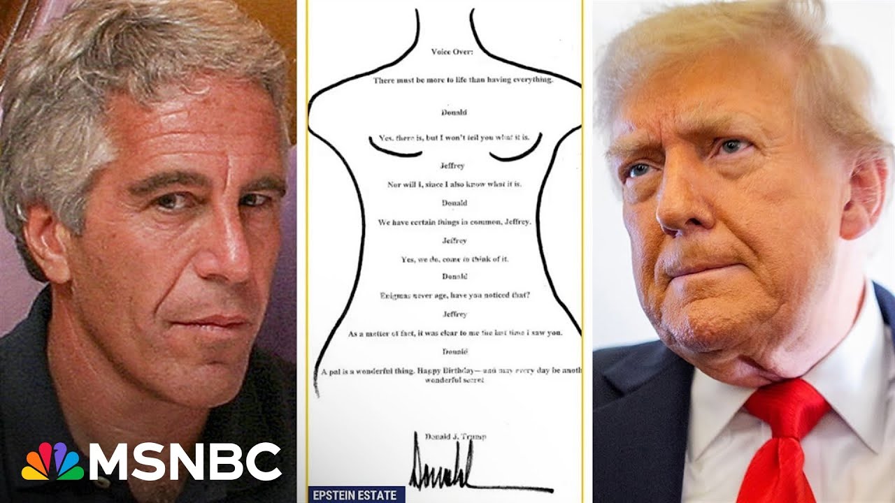 Trump&rsquo;s alleged letter and drawing from Epstein &lsquo;birthday book&rsquo; released