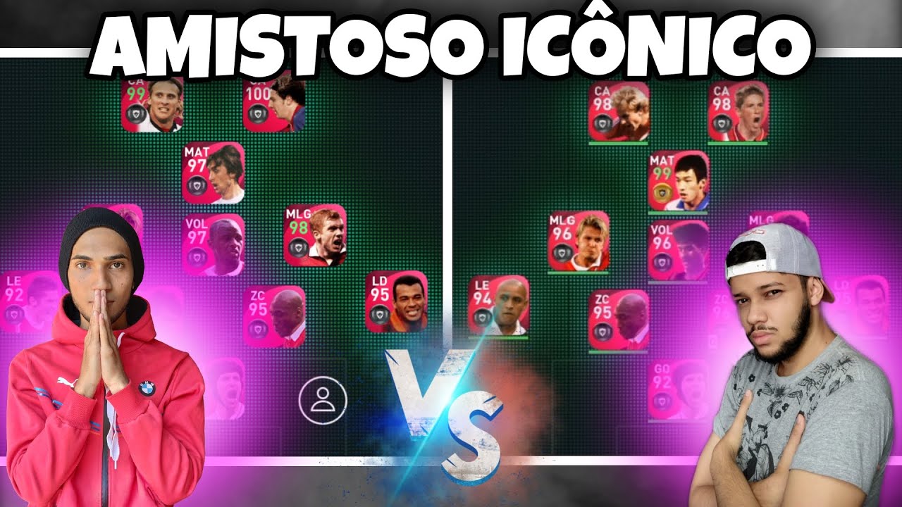 ICONIC X ICONIC com @CarvalhoPlay PES MOBILE