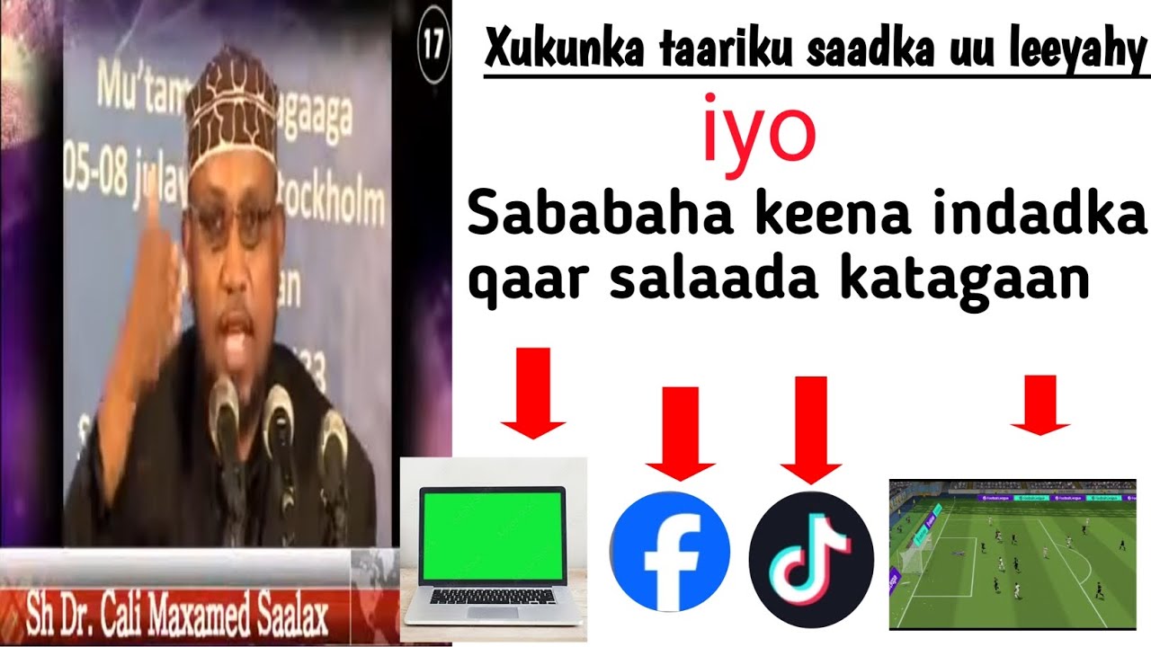 Xukunka taariku salaadka uu leeyahy||Sh d,r cali Muxamed  saalax