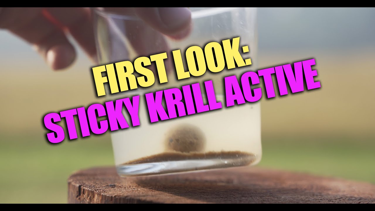 Sticky Krill Active: the boilie six years in the making! And Pure Calanus Liquid