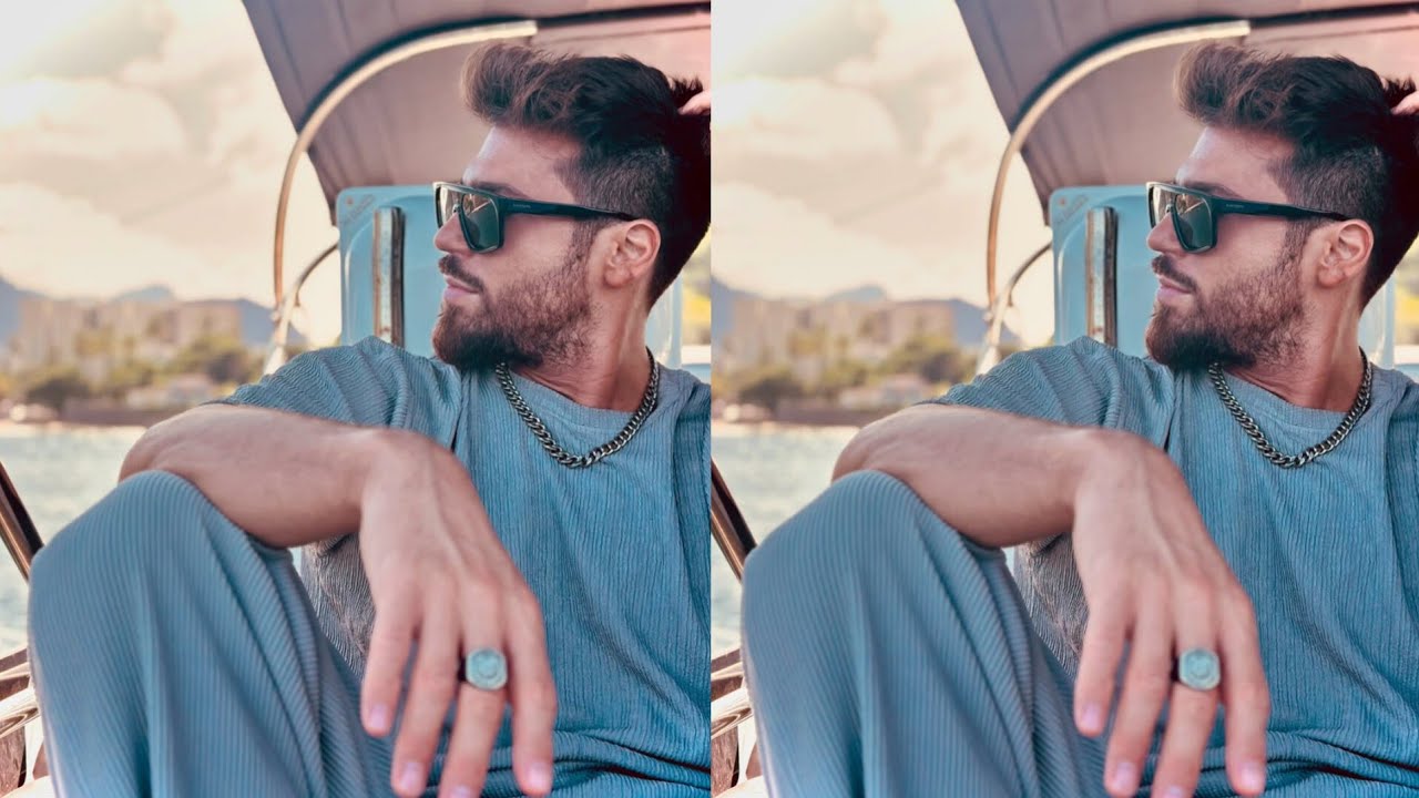 27.03.2025.Divertimento in barca di Can Yaman#canyamanitalya