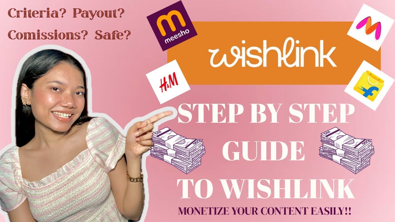 Everything you need to know about WISHLINK *A GUIDE* Monetize your content easily⚡️#wishlink #guide