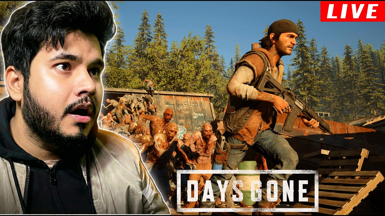 DAYS GONE LIVE WALKTHROUGH | ZOMBIE HORROR SURVIVAL GAME