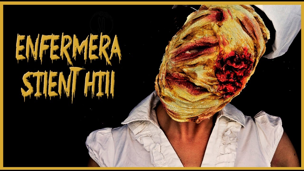 Tutorial máscara enfermera de Silent Hill para Halloween | Silvia Quiros