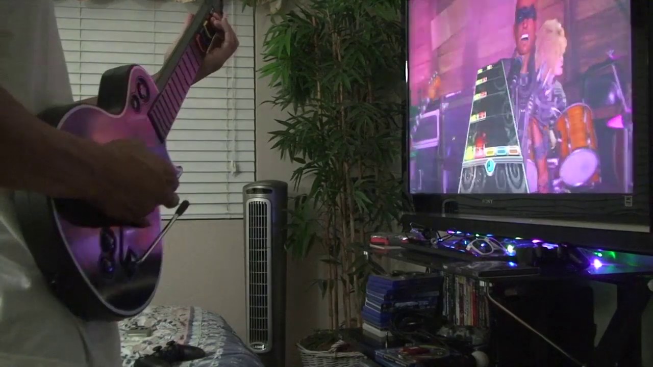 Using Guitar Hero 3 PS3 Controller on Rock Band 4 PS4