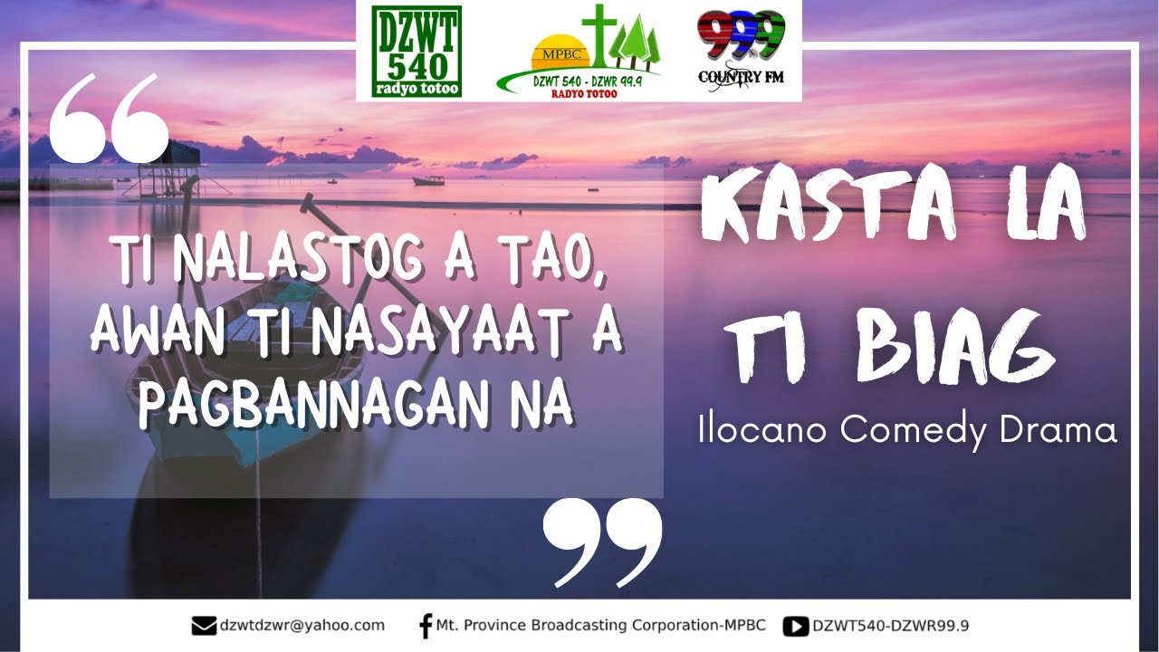 KASTA LA TI BIAG - Ilocano Quotes-Based Drama | 12.03.2020