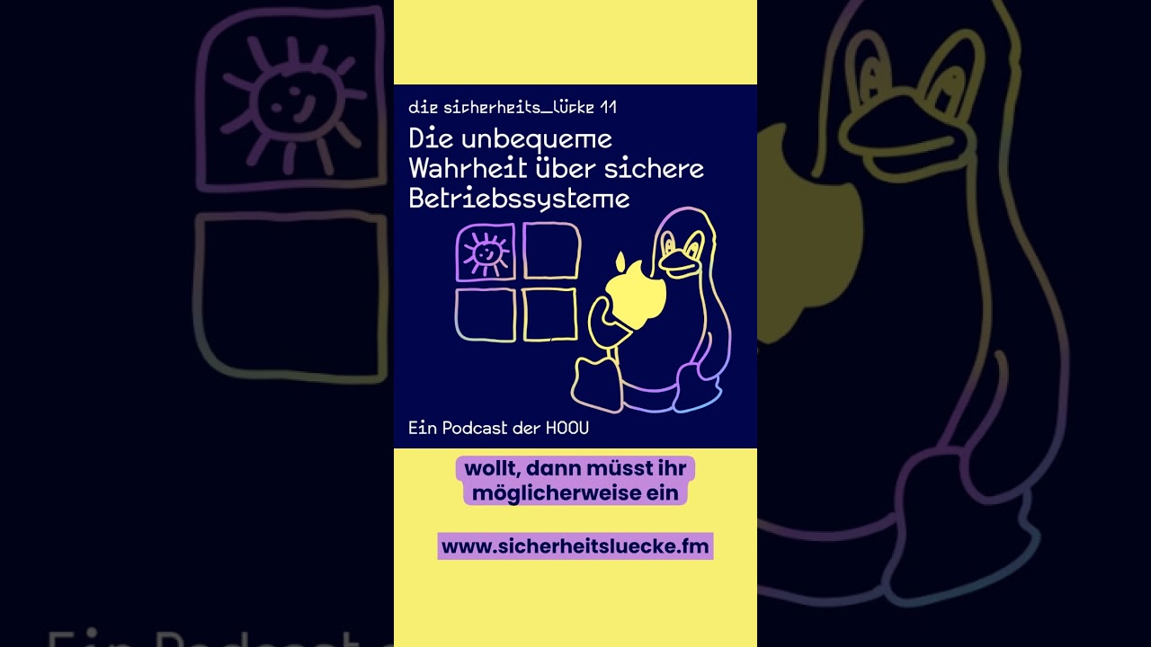 Welches Betriebssystem ist sicher? Windows, macOS, Linux? Mehr in der aktuellen Sicherheits_lücke!