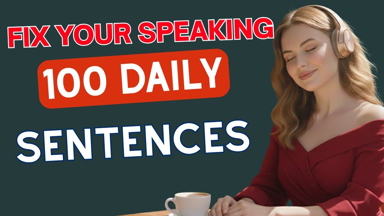 100 Daily English Sentences That Fix Your Speaking