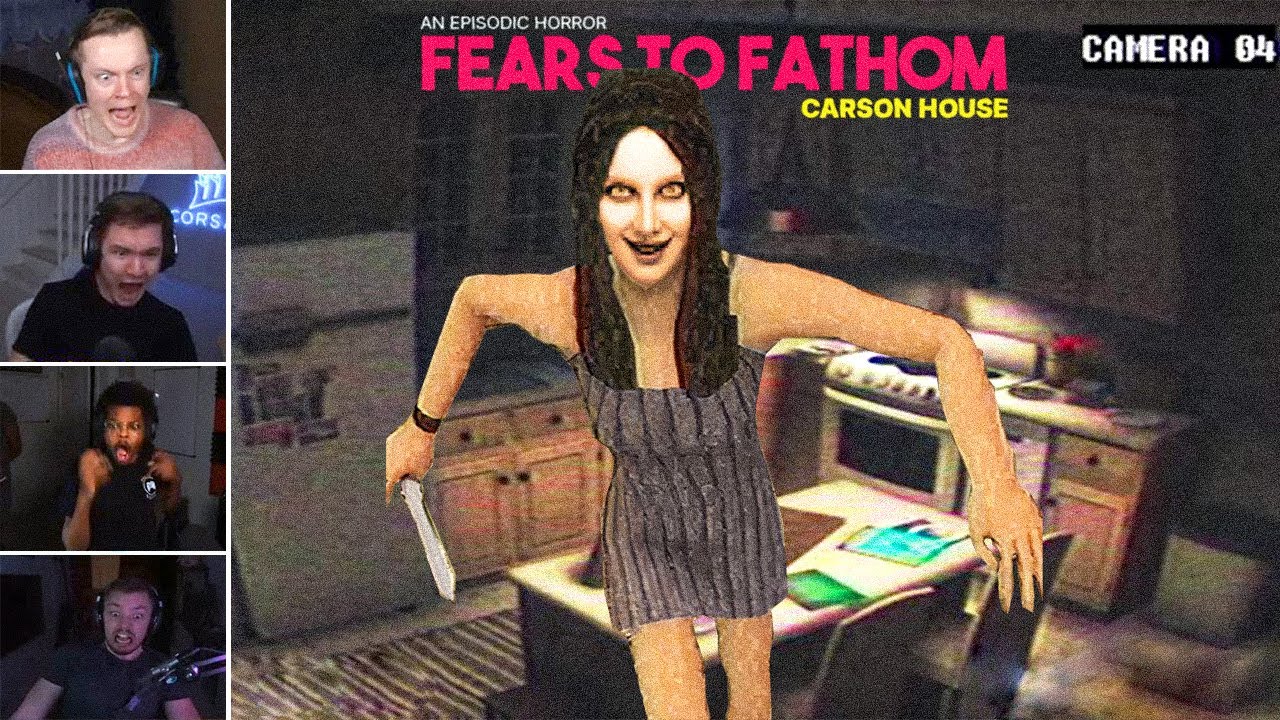 Fears To Fathom Part III Carson House, Top Twitch Jumpscares Compilation (Horror Games)